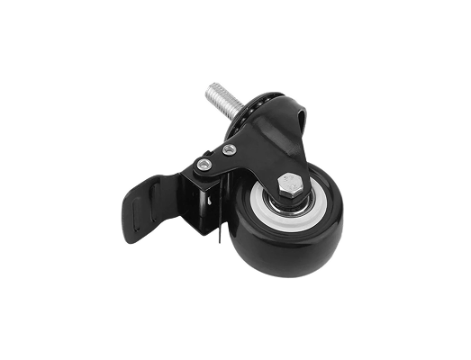 3.5 Caster Wheels Set of 4, Heavy Duty Casters with Brake